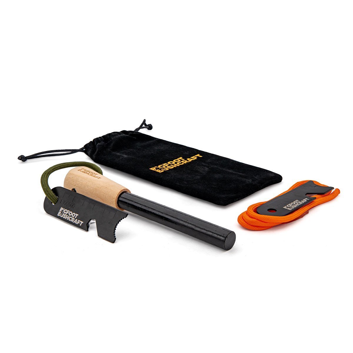 🎁 Extra Thick Ferro Rod + Steel Striker [NEW YEAR'S SALE] (100% off) - Bigfoot Bushcraft