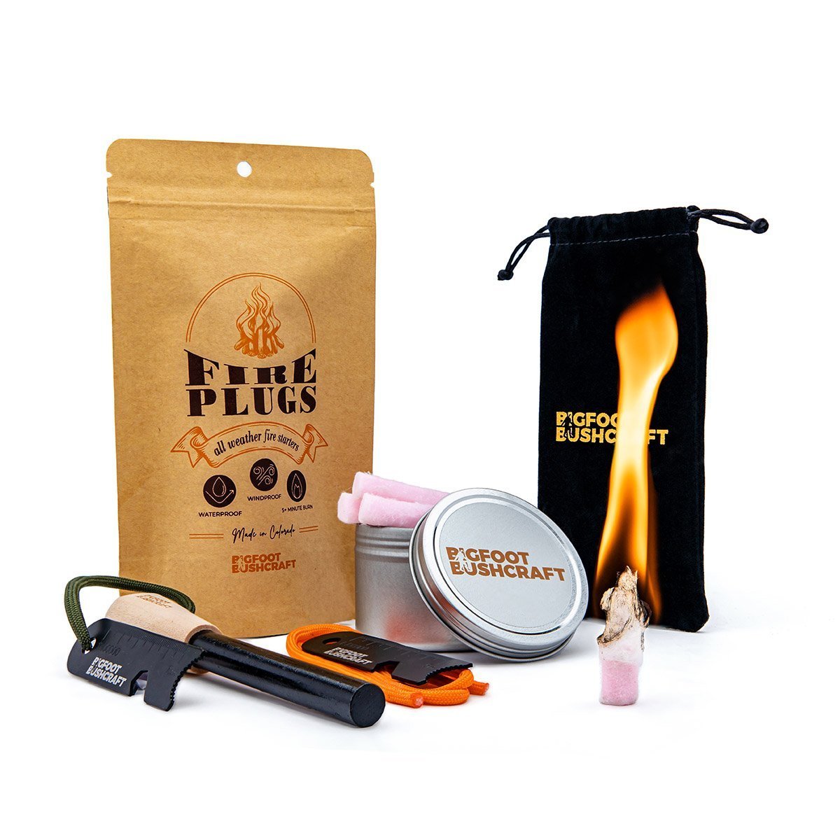 🎁 Fire Plugs [NEW YEARS SALE] (100% off) - Bigfoot Bushcraft