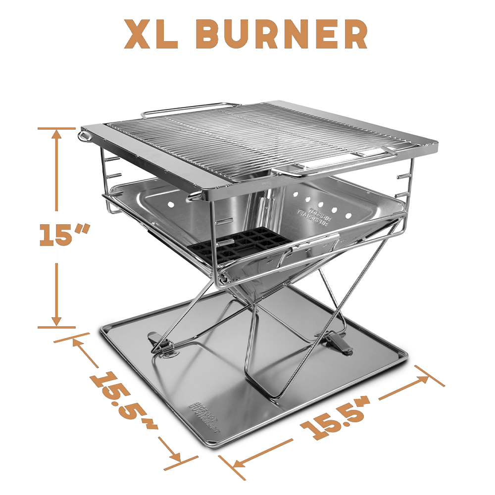 Flatpack Grill, Stove, & Pit [NEW YEARS SALE] - Bigfoot Bushcraft